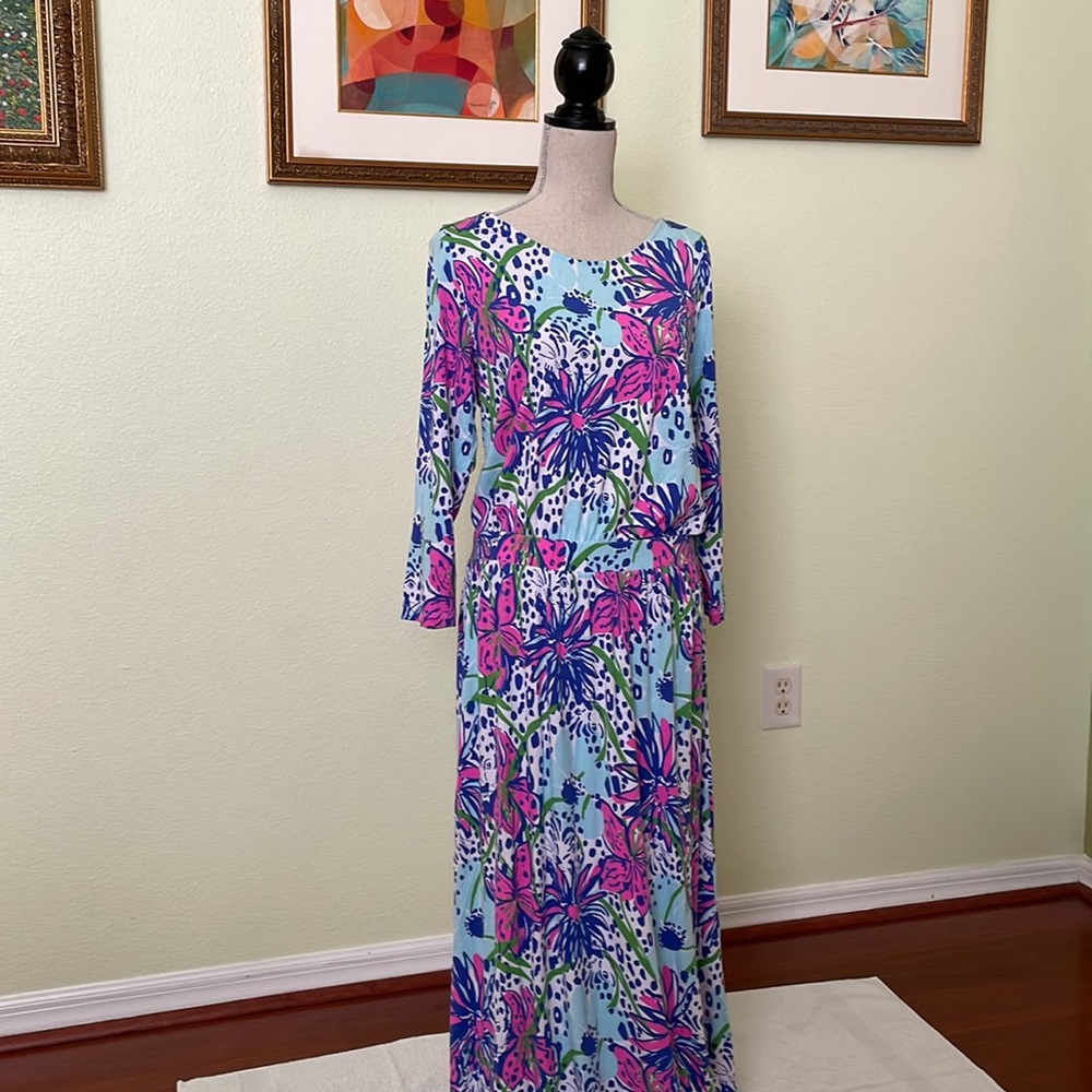 Lilly Pulitzer XL Maxi Dress EUC